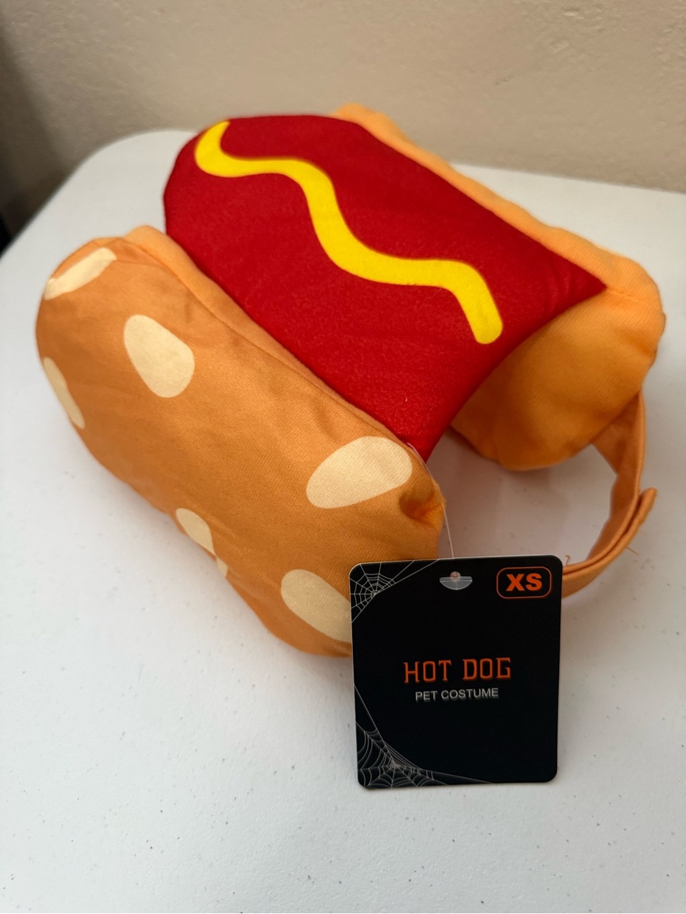Hotdog Pet Costume Halloween Size XS